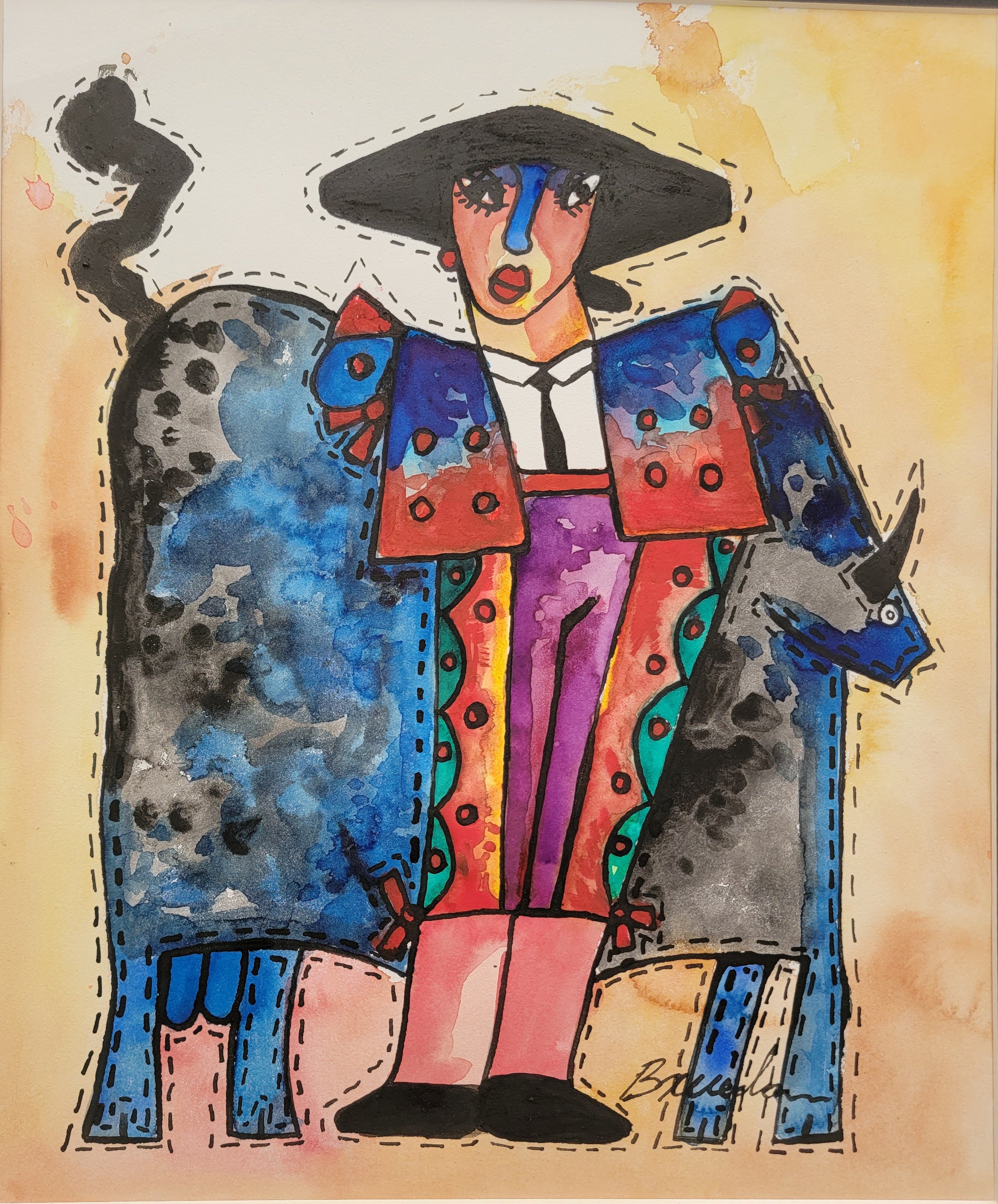Toro azul