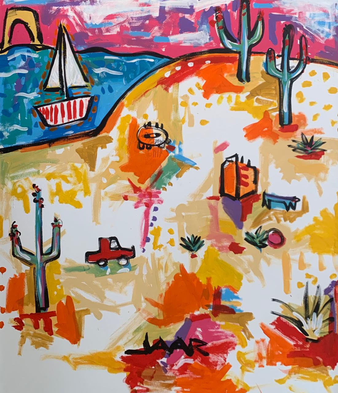 La playa